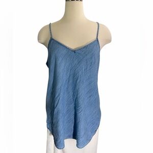 GAP Women's Light Blue Camisole Top Size Large